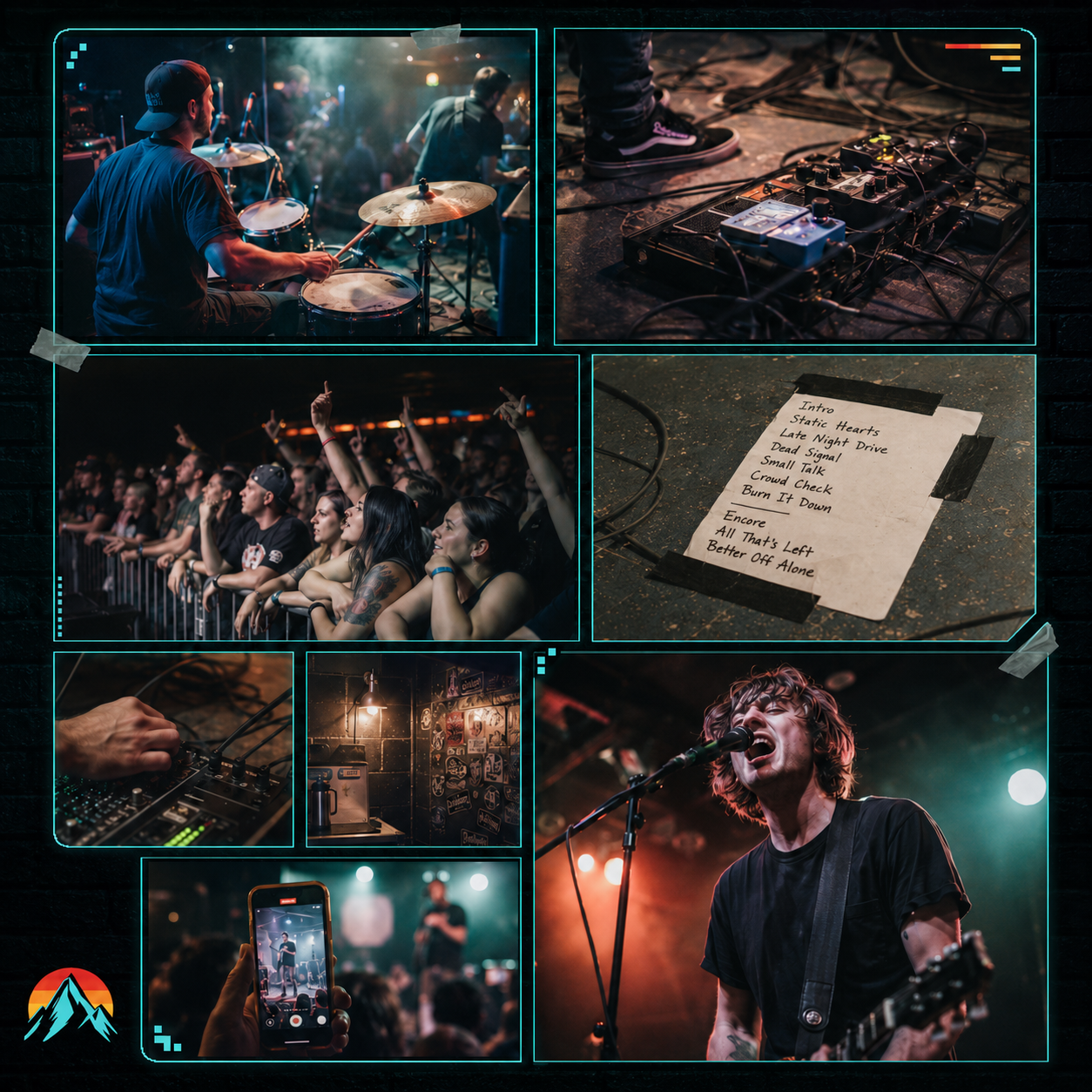 Live content capture service artwork